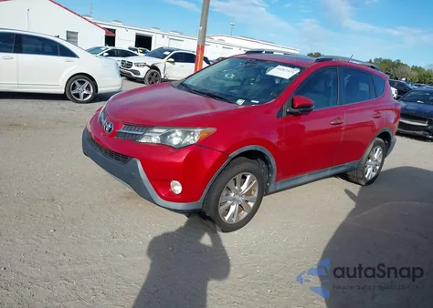 2014 Toyota Rav4 Limited from USA, damaged, VIN 2T3YFREV3EW099748